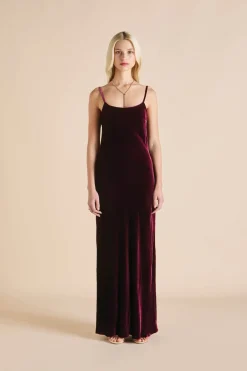 Sale Olympia Dressin Silk Velvet Dresses