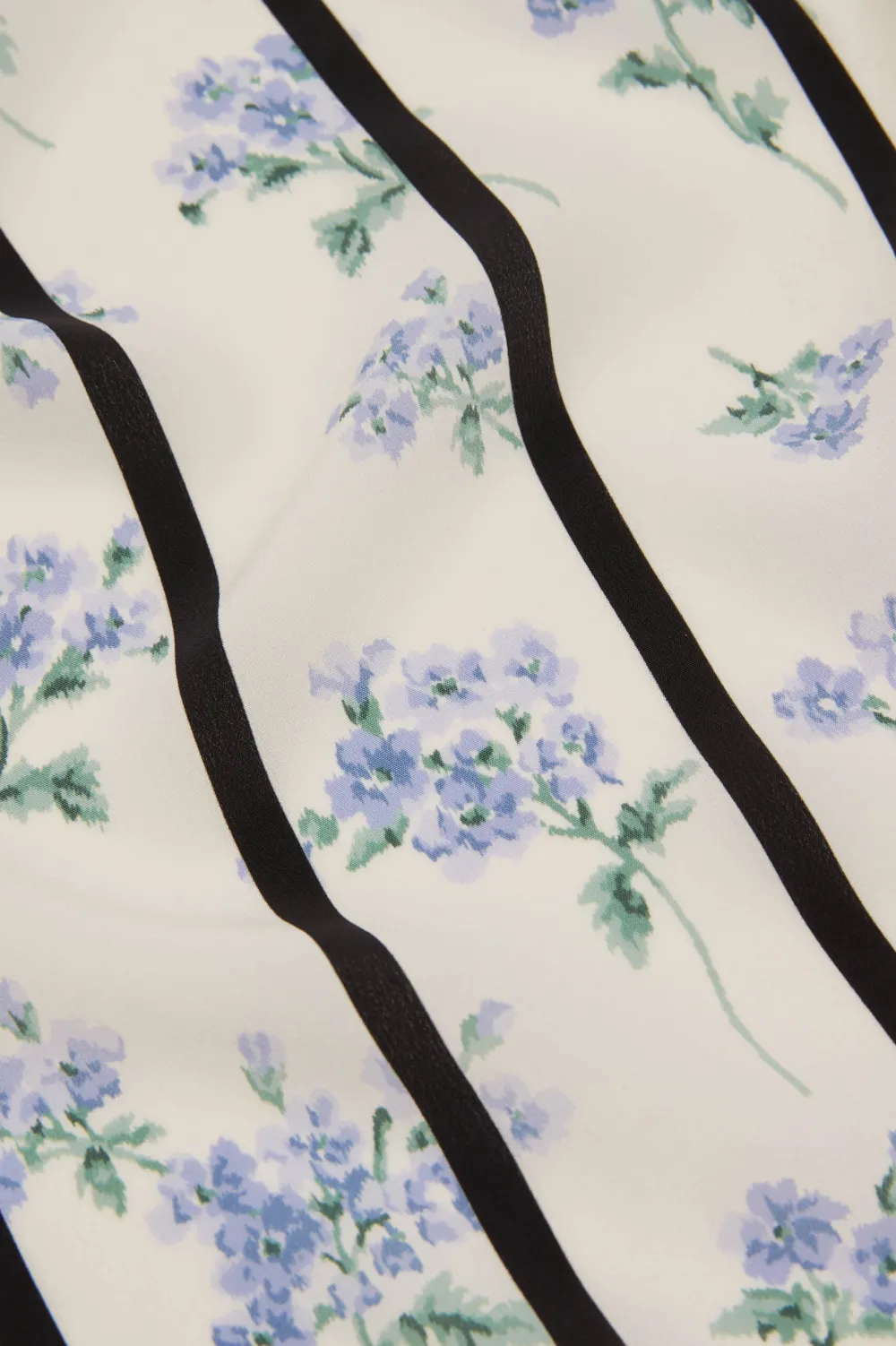 Hot Sabine Hypnos Stripe Robein Silk Crêpe de Chine Robes