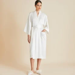 Online Sabine Pearl Robein Silk Satin Robes