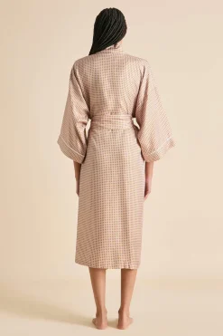Best Sabine Sarrazin Geometric Robein Silk Twill Robes