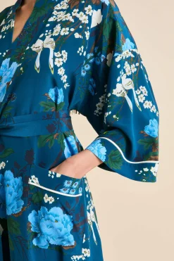 Flash Sale Sabine Tibatant Floral Robein Silk Crêpe de Chine Robes