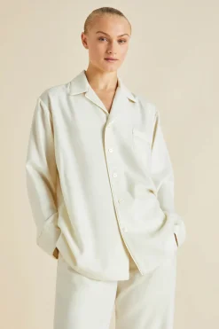 Shop Vanderbilt Aspen Pajamasin Cashmere Pajamas