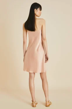 Clearance Venus Shell Slip Dressin Sandwashed Silk Dresses