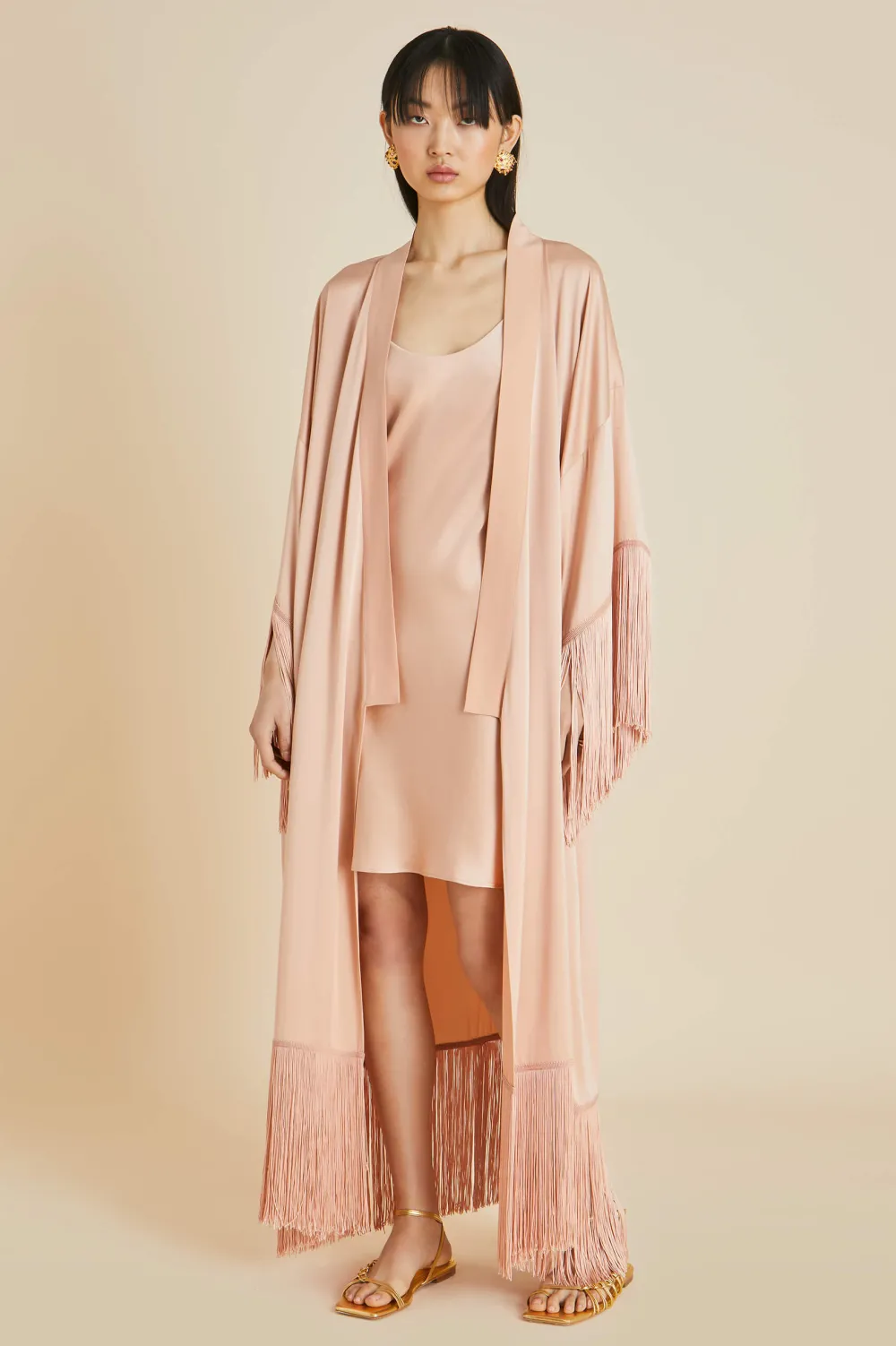 Clearance Venus Shell Slip Dressin Sandwashed Silk Dresses