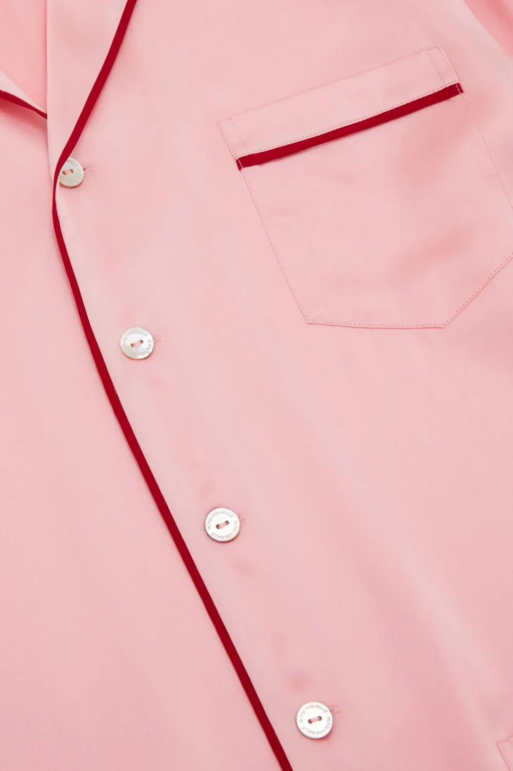 Cheap Yves Blush Pajamasin Silk Satin Pajamas