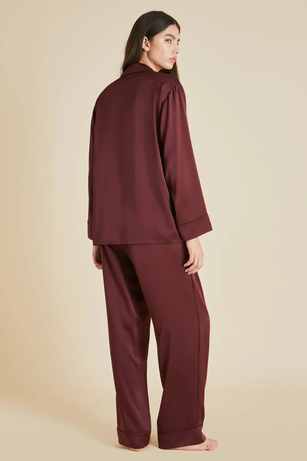 Outlet Yves Pajamasin Silk Satin Pajamas