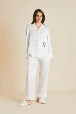 Sale Yves Desire pajamasin Silk Satin Pajamas