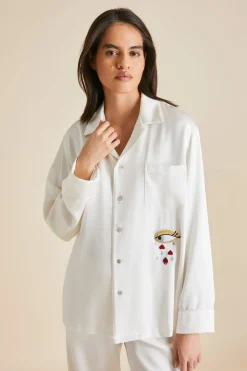 Sale Yves Desire pajamasin Silk Satin Pajamas