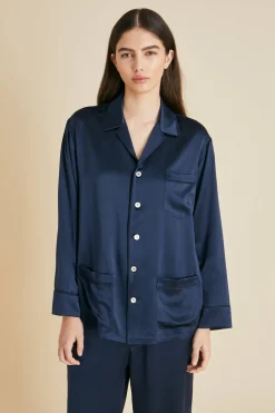 Best Yves Pajamasin Silk Satin Pajamas